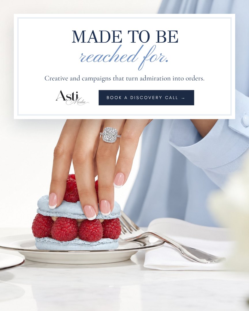Asti Media ad: Made to be reached for.