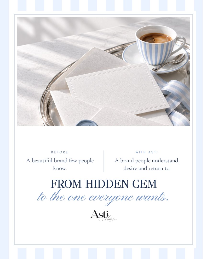 Asti Media ad: From hidden gem to the one everyone wants.