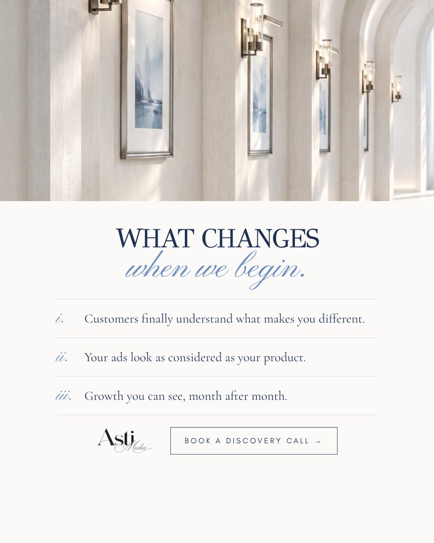 Asti Media ad: What changes when we begin.